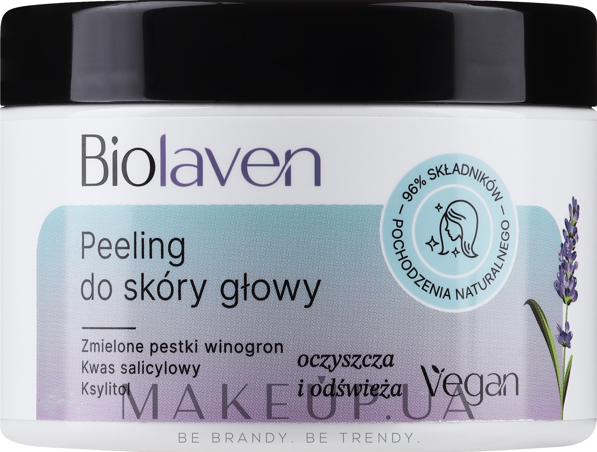 Пілінг для шкіри голови - Biolaven Organic Hair Peeling — фото 155g