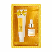 Парфумерія, косметика Набір - iUNIK Propolis Vitamin Eye Cream Set (eye/cr/30ml + ser/15ml)