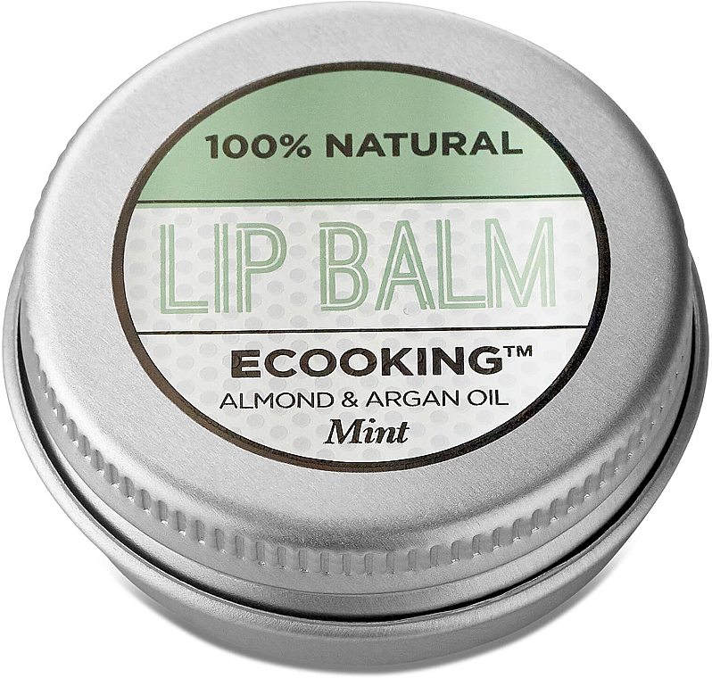Бальзам для губ "М'ята" - Ecooking Lip Balm Mint — фото N1