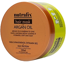 Парфумерія, косметика Маска для волосся з аргановою олією - Nutrafix Hair Mask With Argan Oil