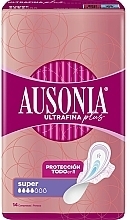 Ультратонкі прокладки, 14 шт. - Ausonia Ultrafina Plus Super — фото N1