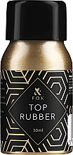 Парфумерія, косметика УФ Топове покриття - F.O.X Top Rubber Coat (в алюмінієвій баночці)