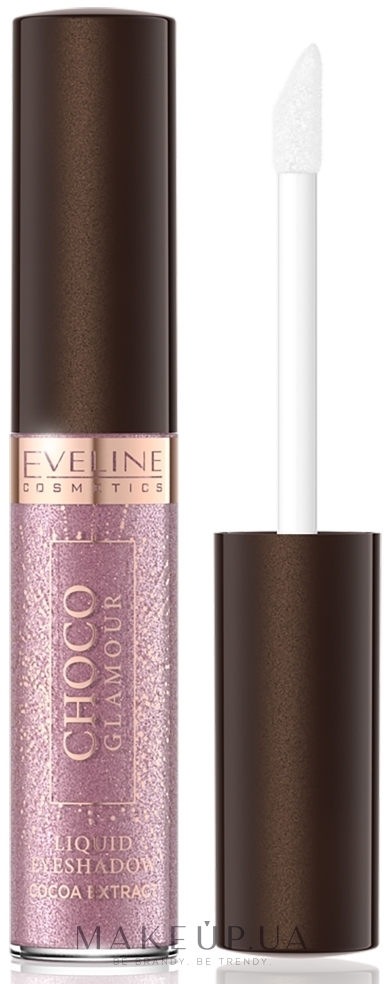 Жидкие тени для век - Eveline Cosmetics Choco Glamour Liquid Eyeshadow — фото 04