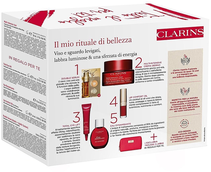 Набор, 6 продуктов - Clarins EIl Mio Rituale Di Bellezza Set — фото N3