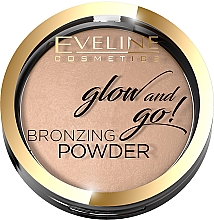 Духи, Парфюмерия, косметика Бронзирующая пудра - Eveline Cosmetics Glow & Go Bronzing Powder