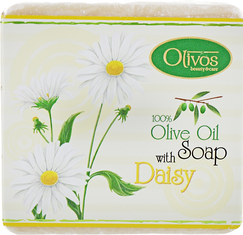 Натуральное оливковое мыло "Маргаритка" - Olivos Herbs & Fruits Daisy Soap