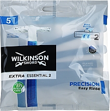 Одноразовые станки, 5 шт - Wilkinson Sword Extra Precision 2 — фото N1