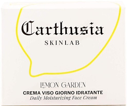 Зволожувальний денний крем для обличчя - Carthusia Skinlab Lemon Garden Daily Moisturizing Face Cream — фото N2
