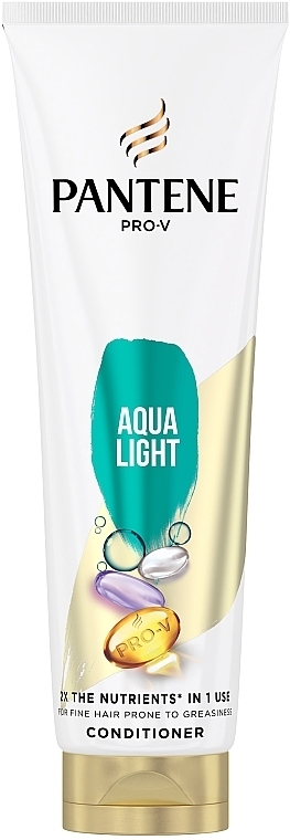 Легкий поживний бальзам-ополіскувач для волосся - Pantene Pro-V Aqua Light Balsam-Conditioner — фото N2