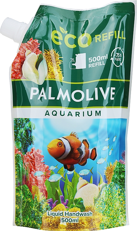 Рідке мило "Акваріум" -  Palmolive Aquarium Refill Liquid Soap (змінний блок) — фото N3