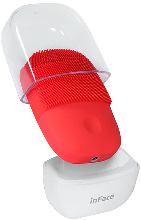 Аппарат для ультразвуковой чистки лица - inFace 2 Red — фото N4