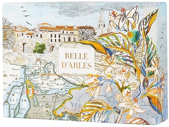 Fragonard Belle d'Arles - Набір (soap/150g + soap/dish/1pc) — фото N2