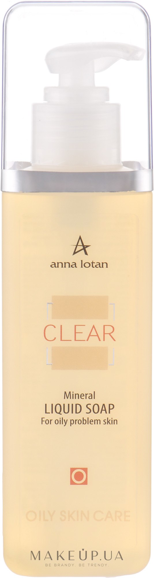 Гигиеническое минеральное мыло - Anna Lotan A-Clear Mineral Hygienic Liquid Soap — фото 200ml