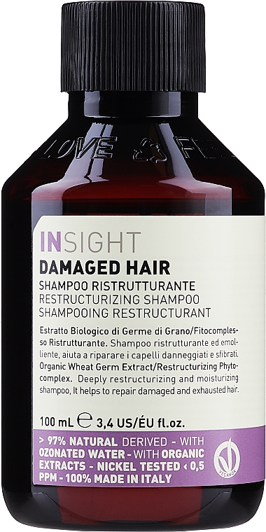 Шампунь відновлюючий для пошкодженого волосся - Insight Restructurizing Shampoo