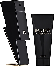 Carolina Herrera Bad Boy - Набір (edt/100ml + sh/gel/100ml) — фото N2