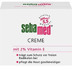 Духи, Парфюмерия, косметика Дневной крем - Sebamed Sensitive Skin Day Cream with Vitamin E