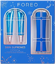 Різдвяний набір - Foreo Skin Supremes 2022 Espada Magenta Set (device/1pc + f/gel/2x15ml) — фото N1