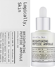 Пептидна ампула для сяйва шкіри - Logically, Skin Brightuning Peptide Ampoule — фото N2