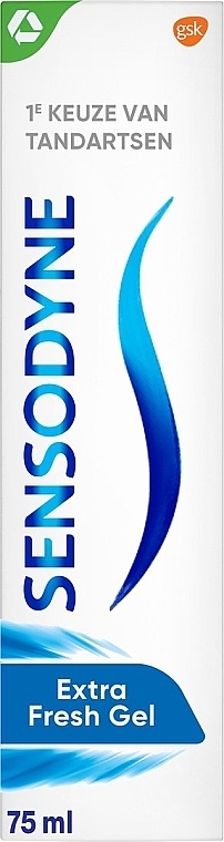 Зубна паста-гель для чутливих зубів - Sensodyne Extra Fresh Gel — фото N2