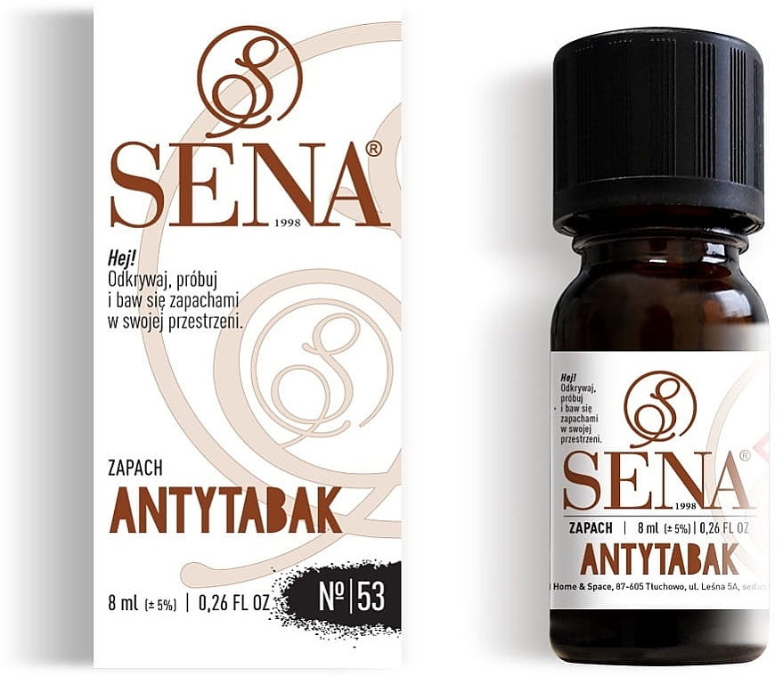 Ароматическое масло "Антитабак" - Sena Aroma Oil №53 Antytabak  — фото N2
