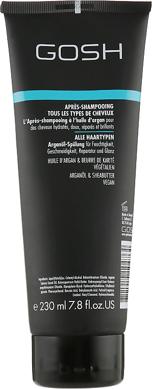 Кондиціонер для волосся з аргановою олією - Gosh Argan Oil Conditioner — фото N2