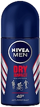 Духи, Парфюмерия, косметика Дезодорант шариковый антиперспирант "Мощная защита" для мужчин - NIVEA MEN Dry Impact 