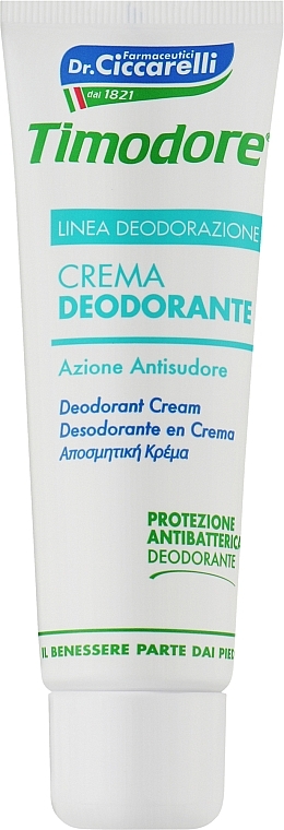 Крем-дезодорант для ніг - Timodore Deodorant Cream — фото N1