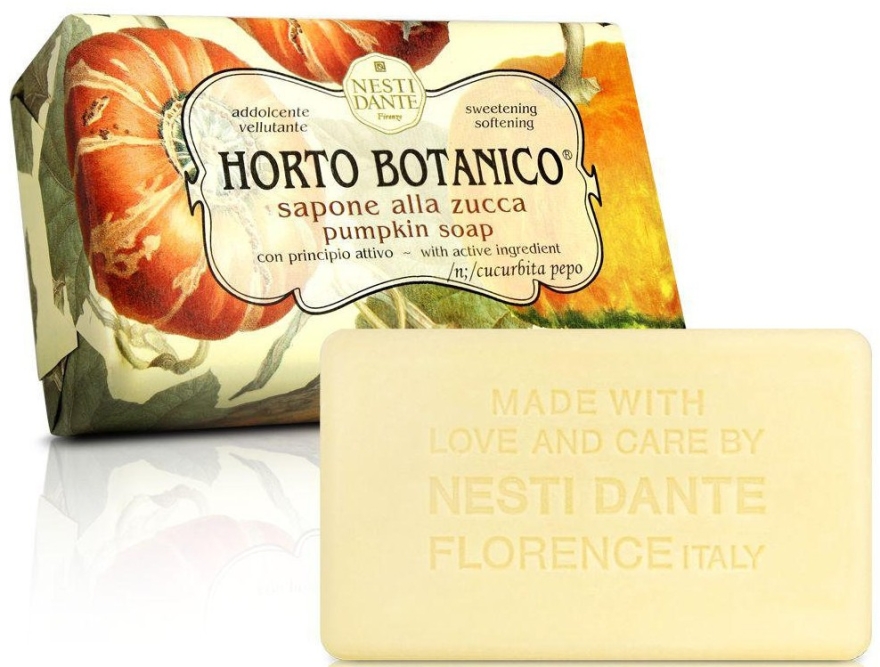 Мыло "Тыква" - Nesti Dante Horto Botanico Pumpkin Soap — фото N1