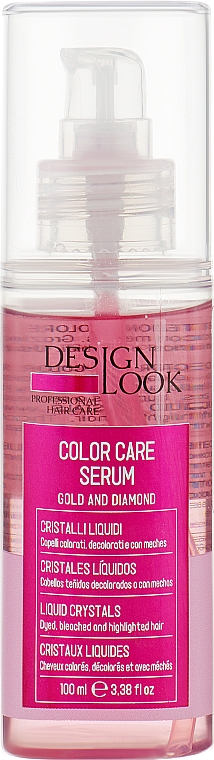 Рідкі кристали для захисту кольору фарбованого волосся - Design Look Color Care — фото N1