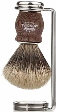 Духи, Парфюмерия, косметика Набор для бритья - Mondial Set (shaving/brush + stand)