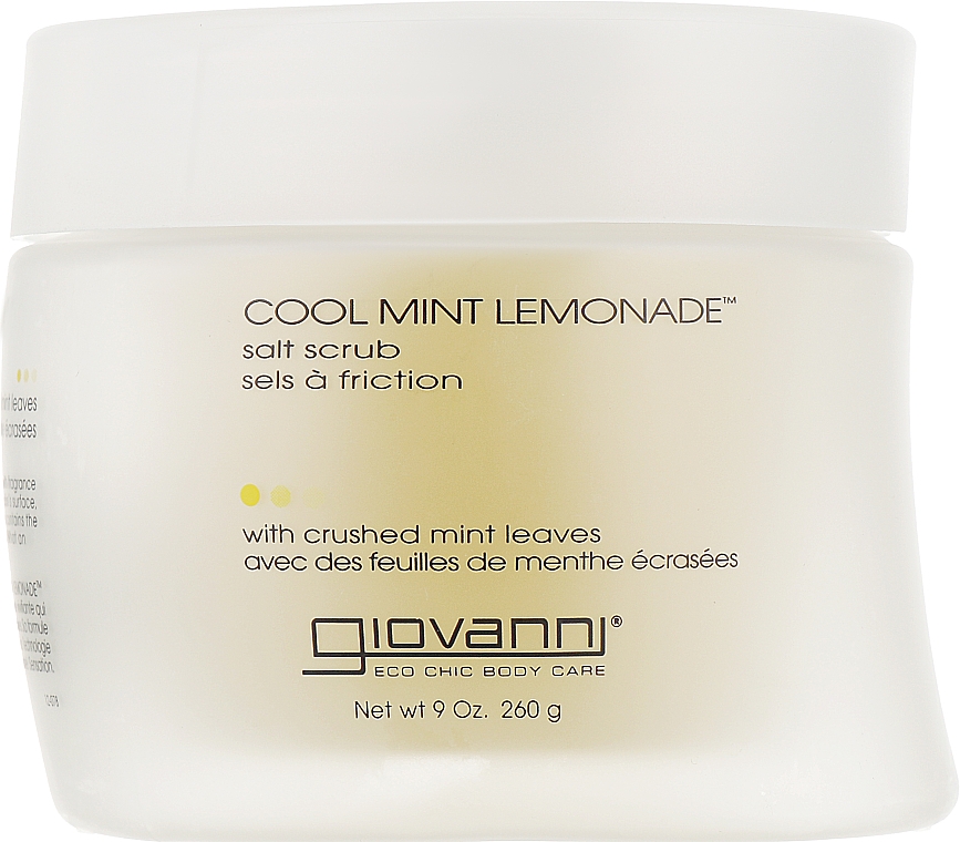 Скраб для тела "Мятный Лимонад" - Giovanni Cool Mint Lemonade Salt Scrub