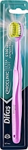 Зубна щітка "Ultra Soft" 512568, рожева із салатовою щетиною - Difas Pro-Clinic 5100 — фото N1