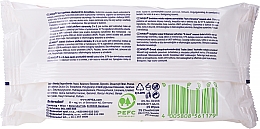 Заспокійливі біорозкладні серветки для зняття макіяжу - NIVEA Biodegradable Cleansing Wipes 3in1 — фото N2