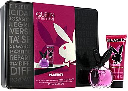 Духи, Парфюмерия, косметика Playboy Queen of The Game - Набор (edt/40ml + b/lot/75ml)