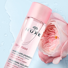 Успокаивающая мицеллярная вода для лица и глаз - Nuxe Very Rose 3 in 1 Soothing Micellar Water — фото N5