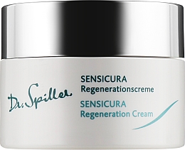Парфумерія, косметика Відновлювальний крем для чутливої шкіри обличчя - Dr. Spiller Sensicura Regeneration Cream