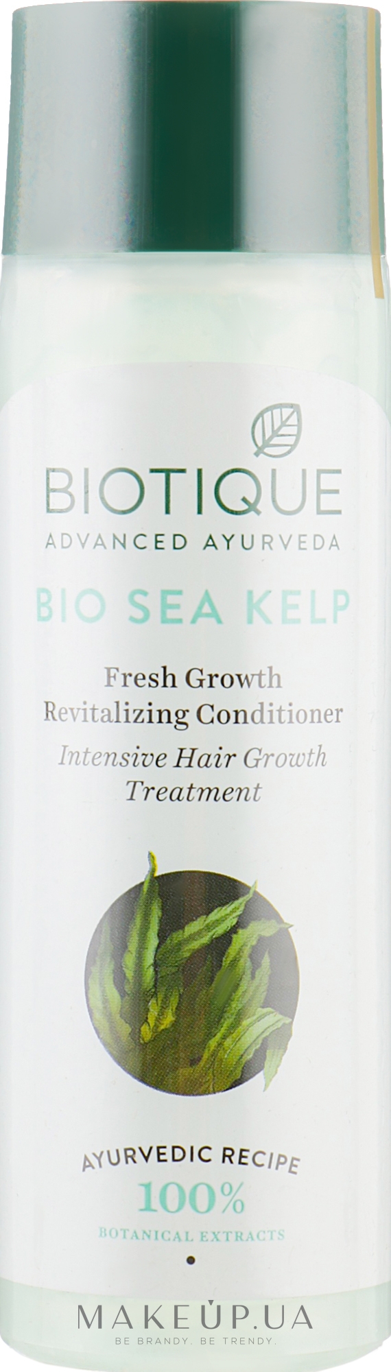 Лечебный кондиционер для тонких и ослабленных волос "Био морские водоросли" - Biotique Sea Kelp Fresh Growth Revitalizing Conditioner — фото 120ml