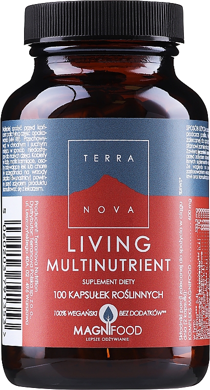 Харчова добавка - Terranova Living Multinutrient Complex — фото N2