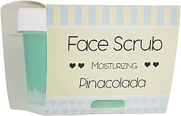 Парфумерія, косметика Зволожувальний скраб для обличчя та губ "Піна колада" - Nacomi Moisturizing Face & Lip Scrub Pinacolada