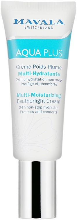 Активно увлажняющий легкий крем - Mavala Aqua Plus ulti-Moisturizing Featherlight Cream