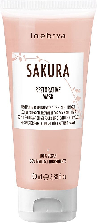 Гелевая восстанавливающая маска - Inebrya Sakura Restorative Mask — фото N1