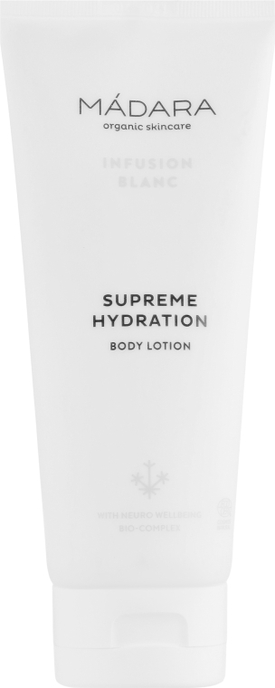 Зволожувальний лосьйон для тіла - Madara Cosmetics Infusion Blanc Body Lotion — фото N1