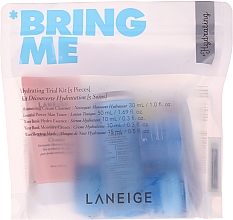 Духи, Парфюмерия, косметика Набор - Laneige Hydrating Trial Kit Bring Me (foam/30ml + ton/50ml + ser/10ml + cr/10ml + mask/15ml)