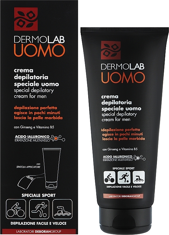 Чоловічий крем для депіляції - Dermolab Uomo Depilatory Cream — фото N2