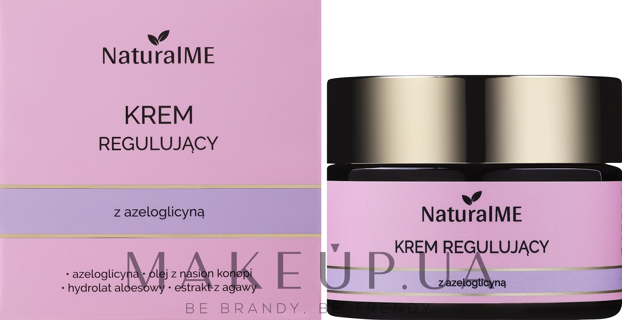 Регулирующий крем для лица, с азелоглицином - NaturalME Azeloglycine Face Cream — фото 50ml