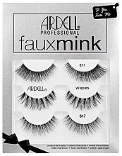 Духи, Парфюмерия, косметика Набор накладных ресниц - Ardell Faux Mink Multipack 811, Wispies 817