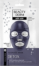 Парфумерія, косметика Альгінатна чорна маска "Очищувальна" - Beauty Derm Face Mask