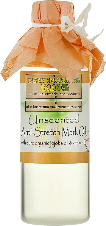 Масло против растяжек с витамином Е - Lemongrass House Unscented Anti-Strech Mark Oil