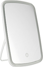 Дзеркало для макіяжу Jordan Judy NV026, з LED підсвіткою, біле - Xiaomi — фото N1