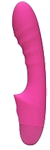 Ребристий вібратор для точки G, рожевий - So Divine Pash Ribbed G-Spot Vibrator — фото N1